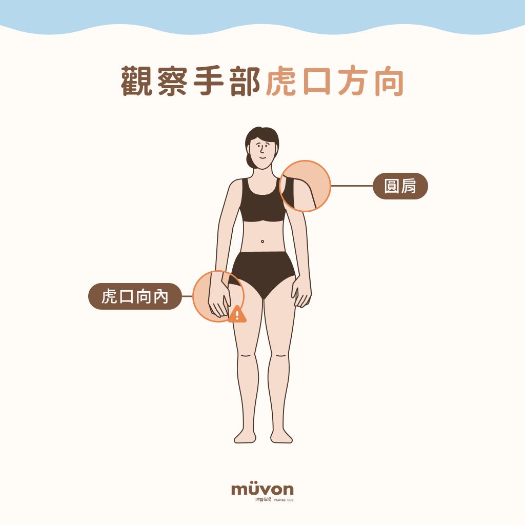 觀察手部虎口方向