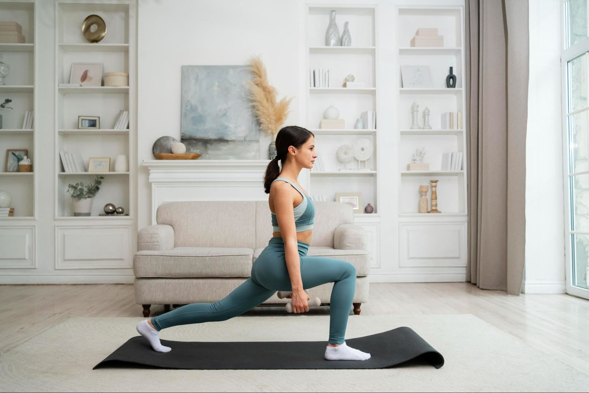 單腿弓箭步（Lunges）